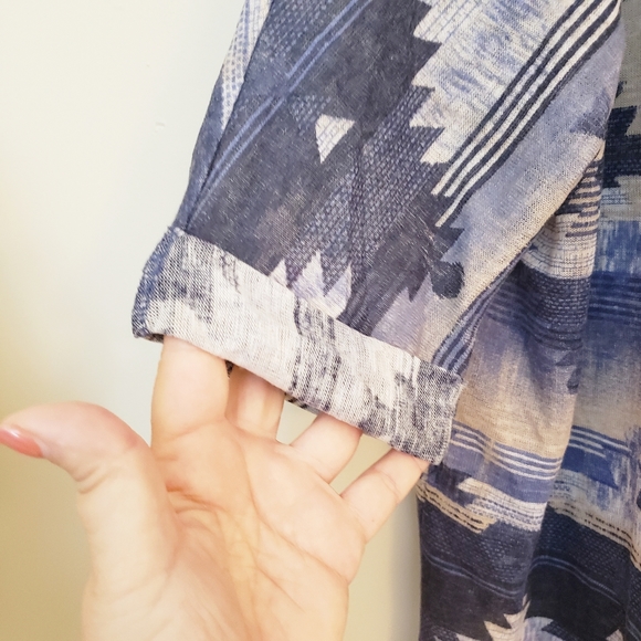 Eyeshadow Sweaters Eyeshadow Plus Size X Blue Kimono Long Cardigan